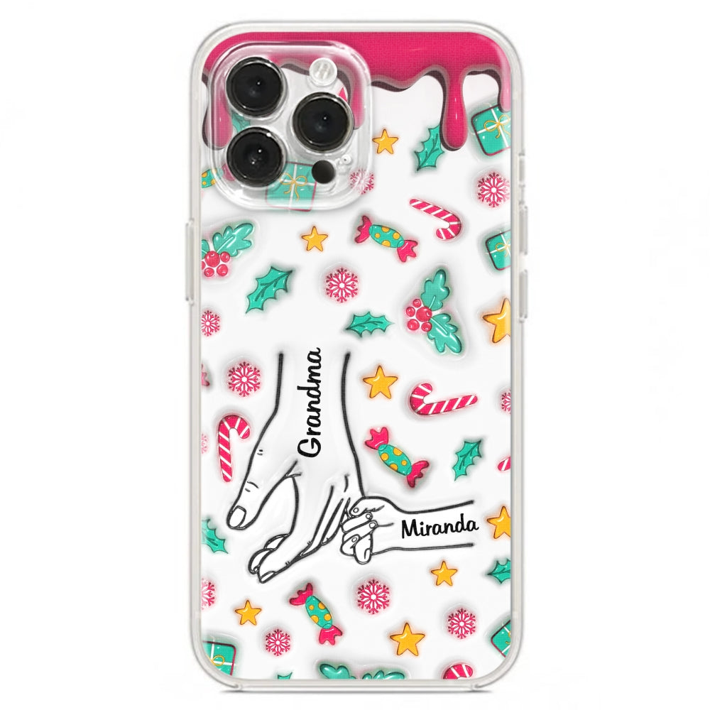 Christmas Of Nana - Personalized 3D Inflated Effect Phone Case