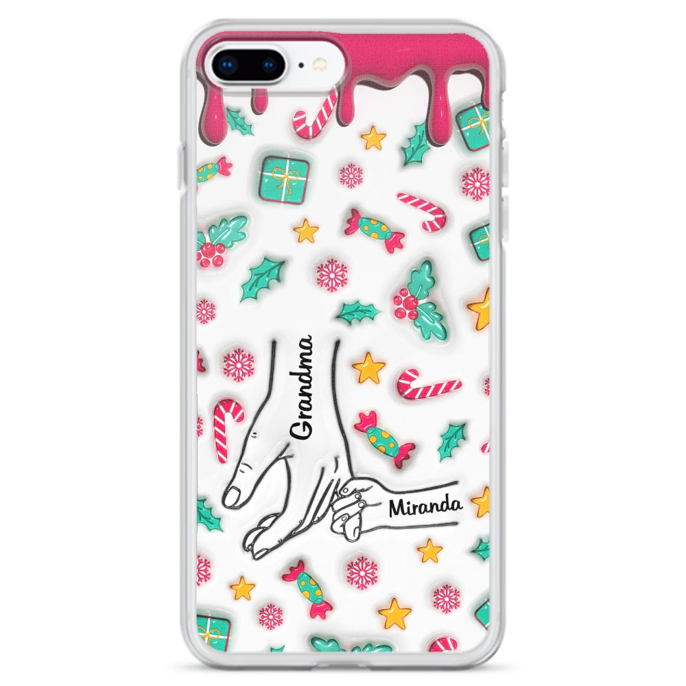 Christmas Of Nana - Personalized 3D Inflated Effect Phone Case