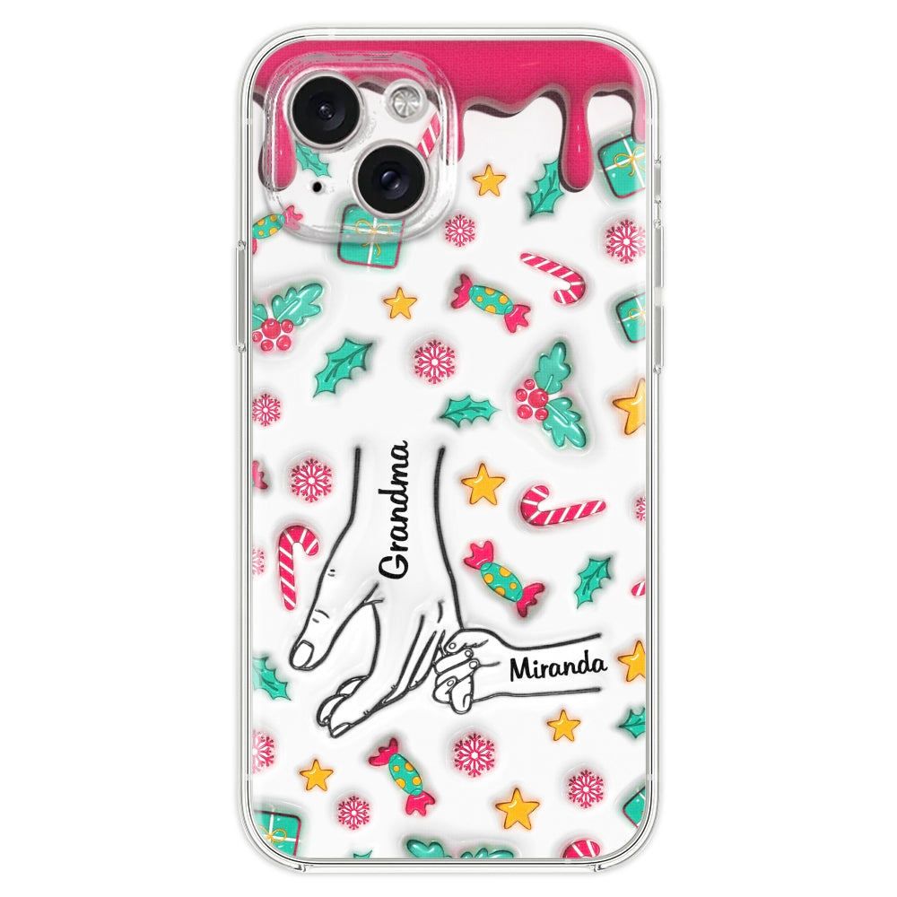 Christmas Of Nana - Personalized 3D Inflated Effect Phone Case