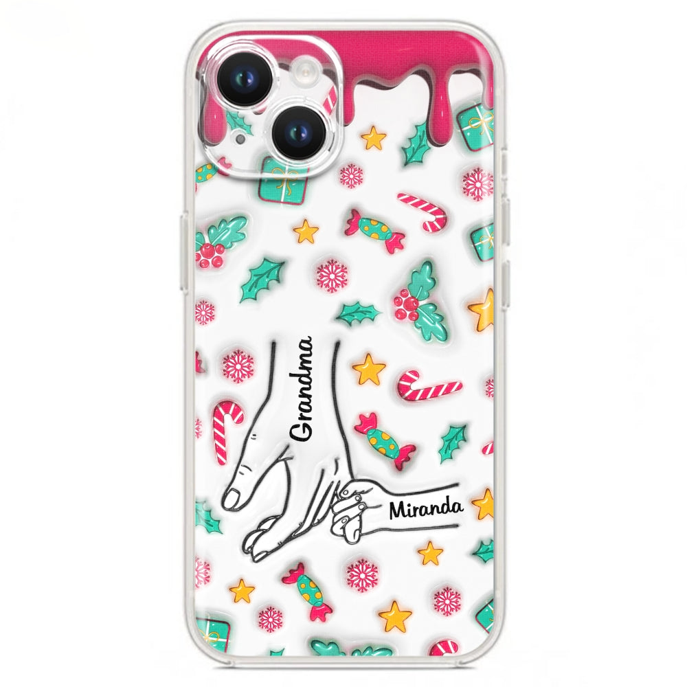 Christmas Of Nana - Personalized 3D Inflated Effect Phone Case