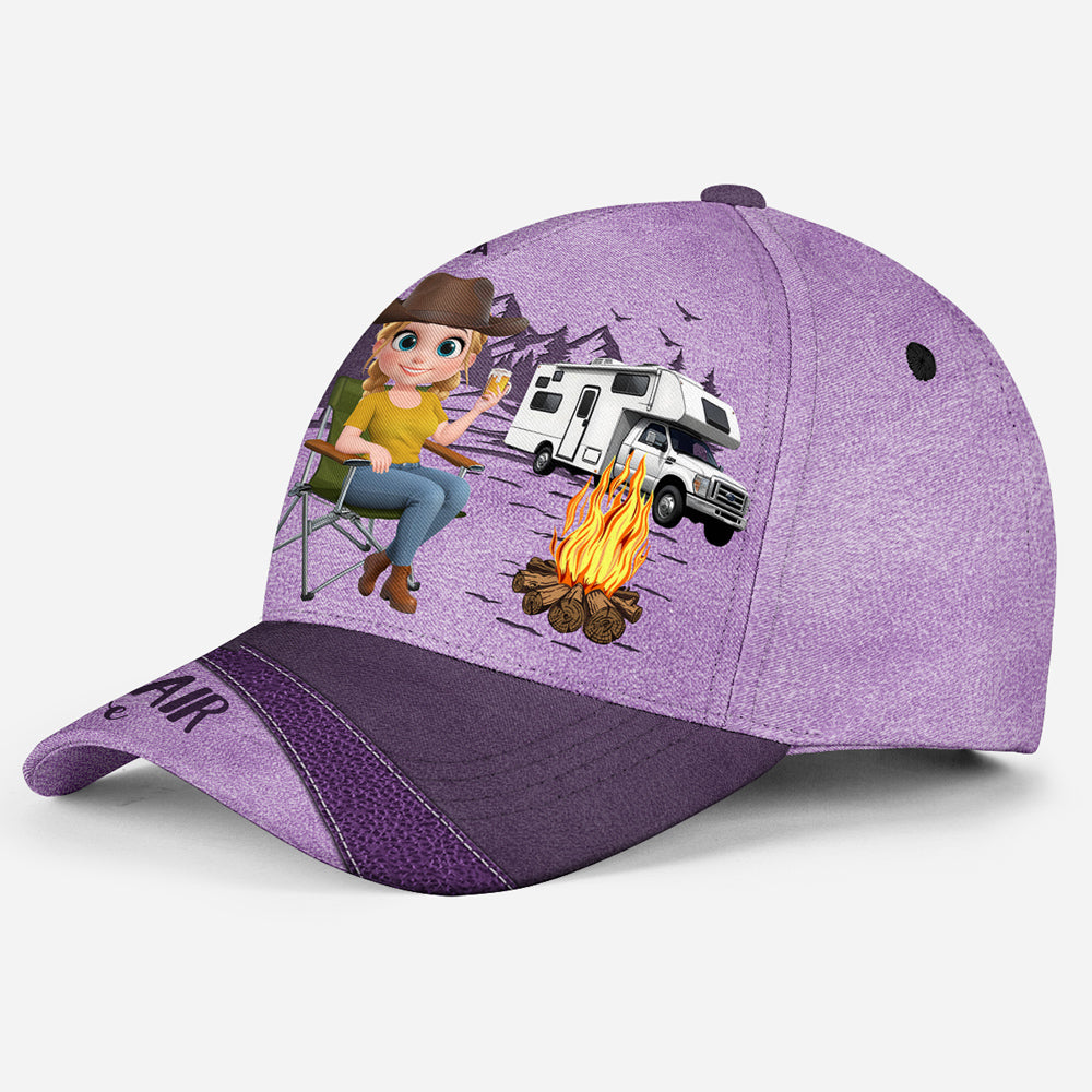 Camping Lover - Personalized Classic Cap