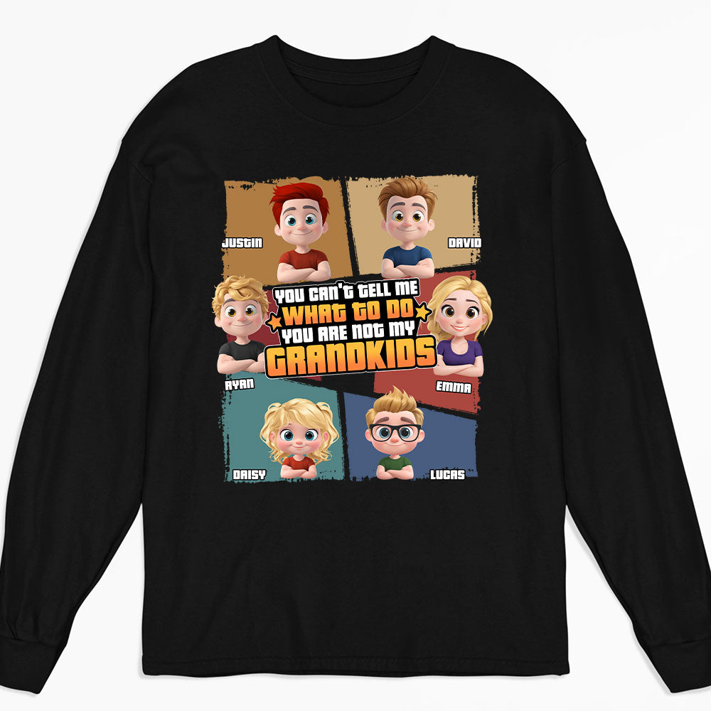 Custom Father's Day, Special Gift for Dad & Grandpa • You Are Not My Kid - Personalized Shirt