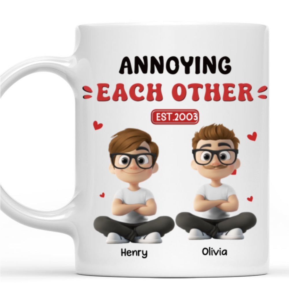 Custom Anniversary Keepsake Gifts For Couple • I Am Yours Forever - Personalized Coffee Mug