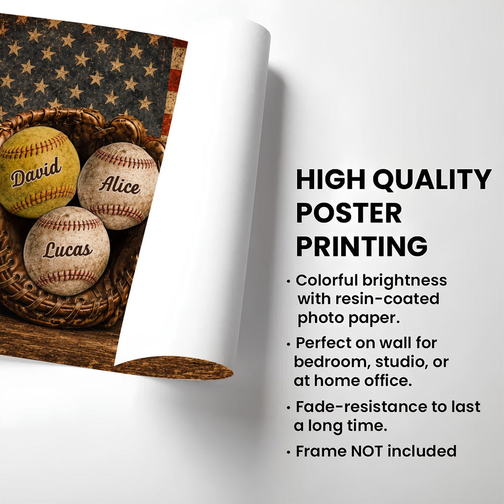 We Caught The Best Dad Ever - Personalized Poster