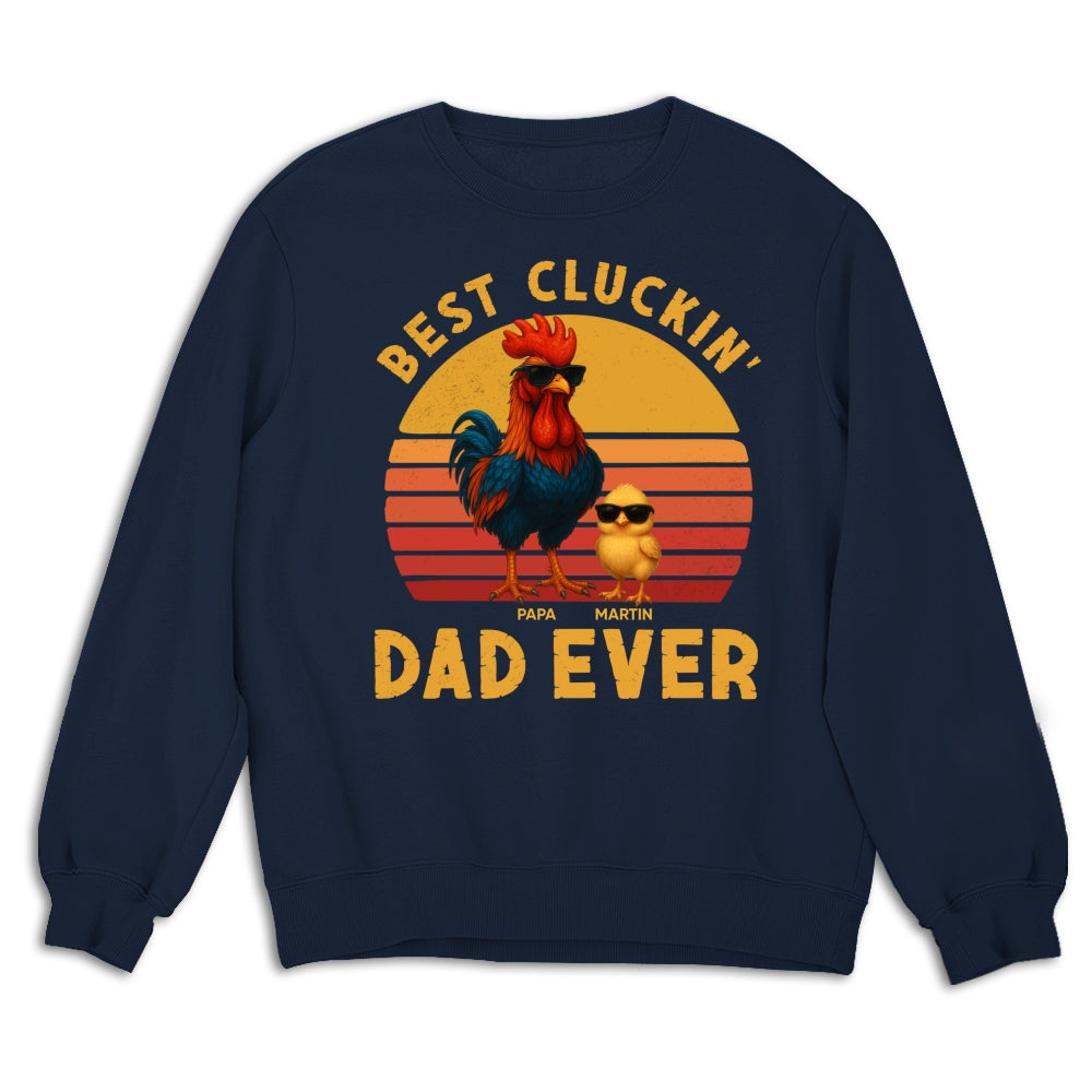 Custom Christmas & Birthday Gift for Grandpa • The Clucking Best - Personalized Shirt