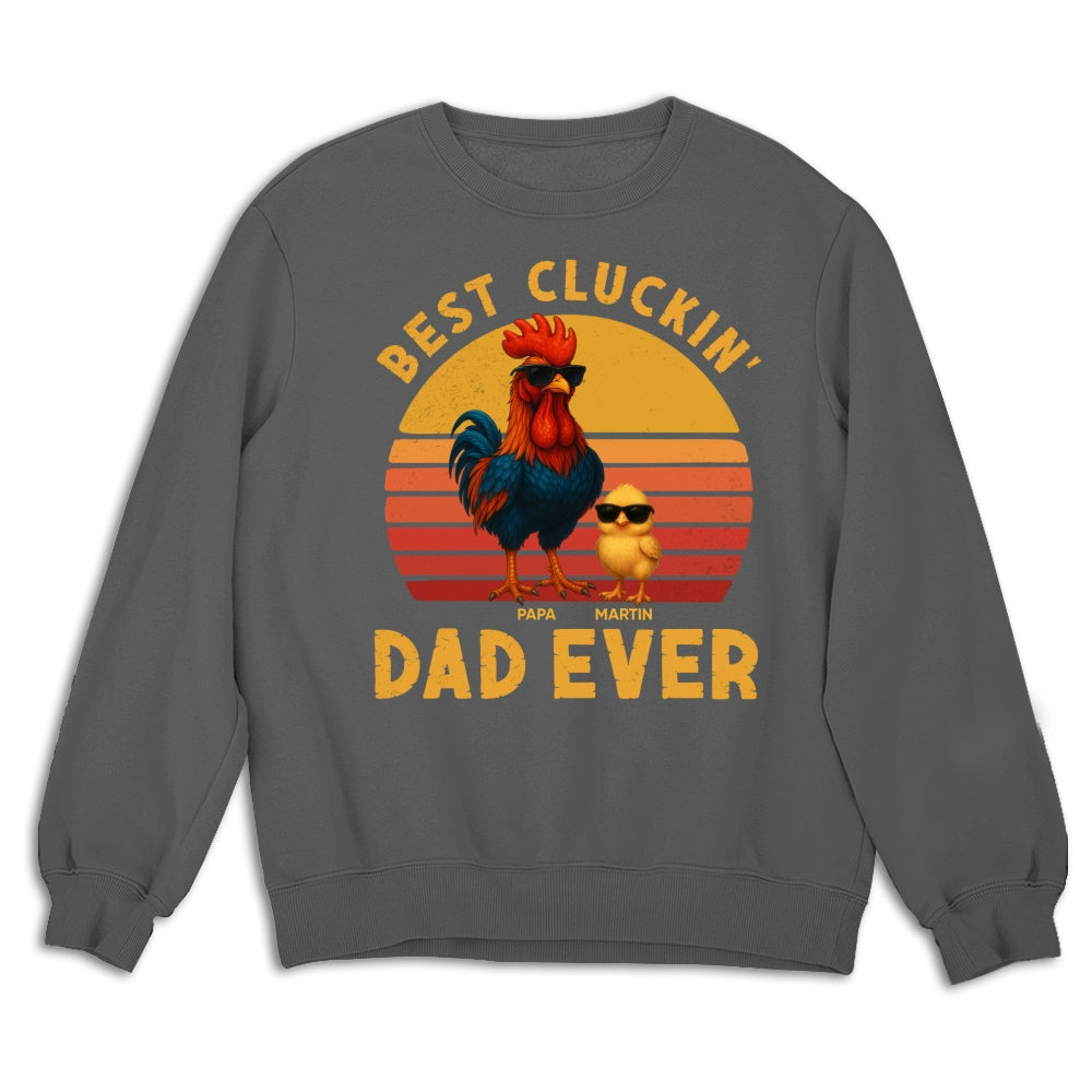 Custom Christmas & Birthday Gift for Grandpa • The Clucking Best - Personalized Shirt