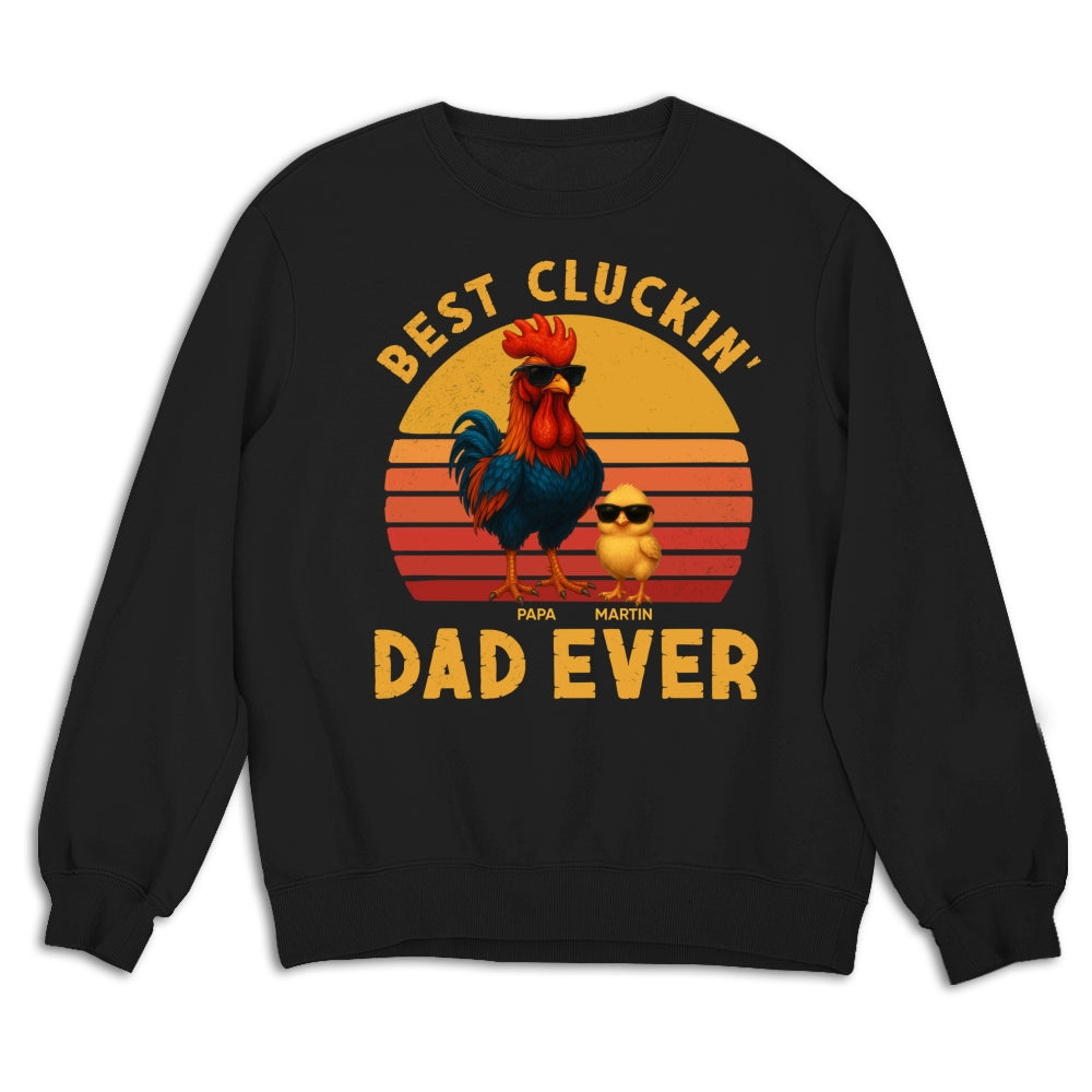 Custom Christmas & Birthday Gift for Grandpa • The Clucking Best - Personalized Shirt