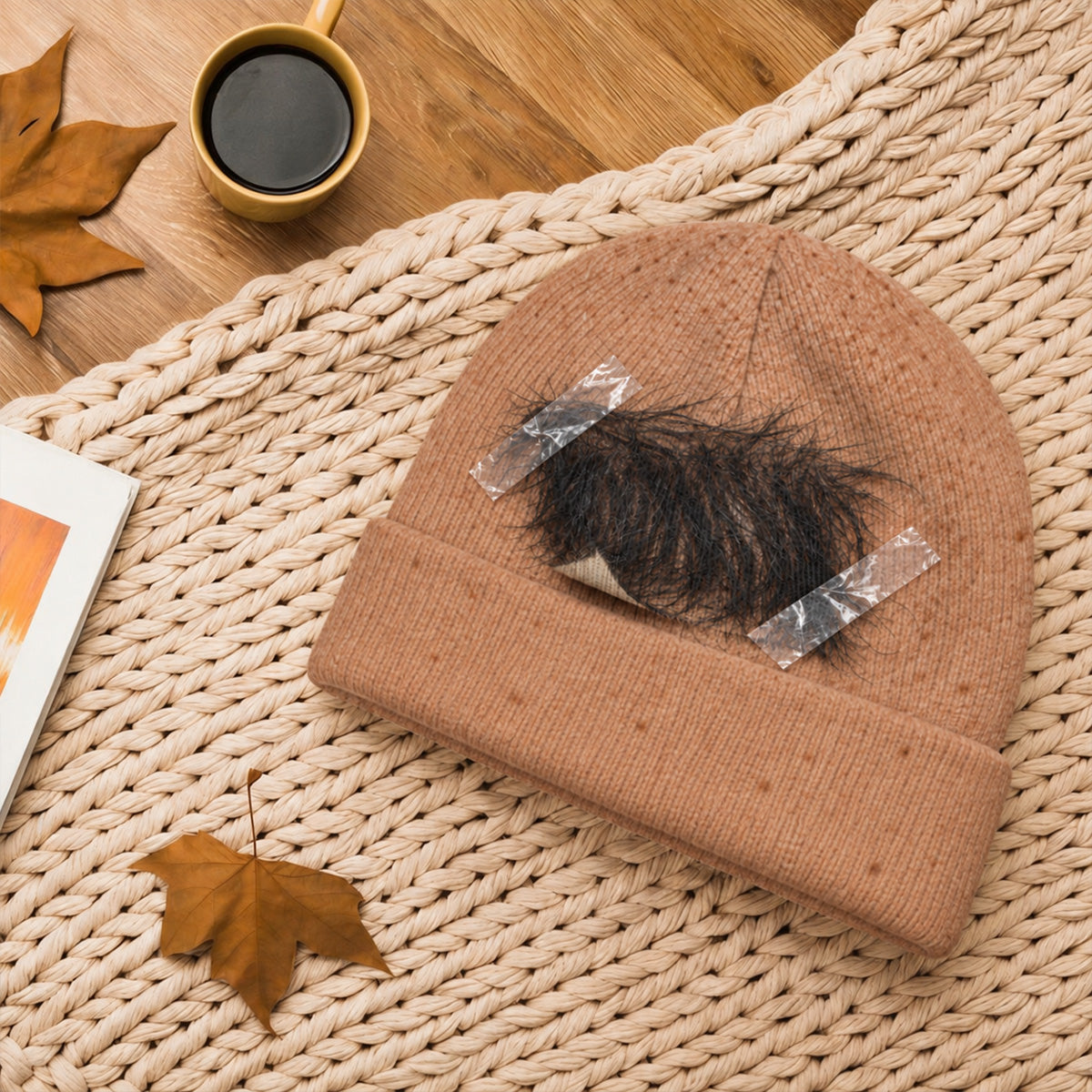 Funny Hair - Personalized Knit Beanie Hat