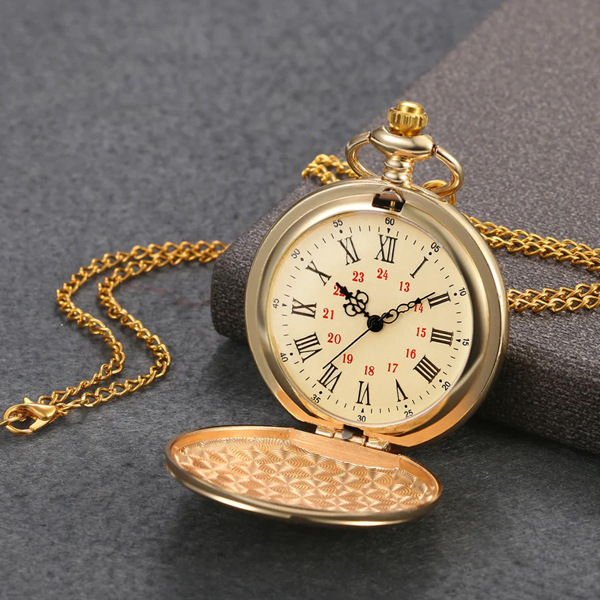 To My Man - Personalized Print Pocket Watch