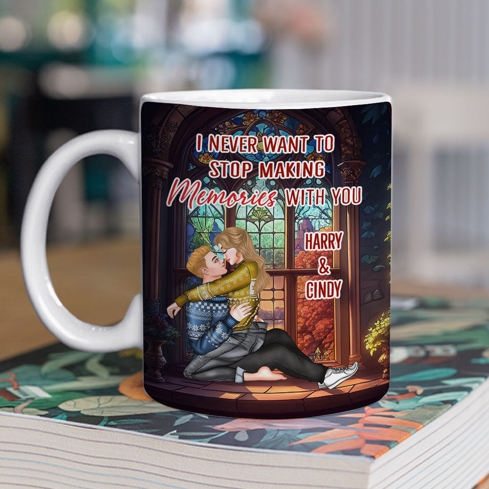 Custom Christmas & Birthday Keepsake Gift • I Love You More With Each Passing Year - Personalized Coffee Mug