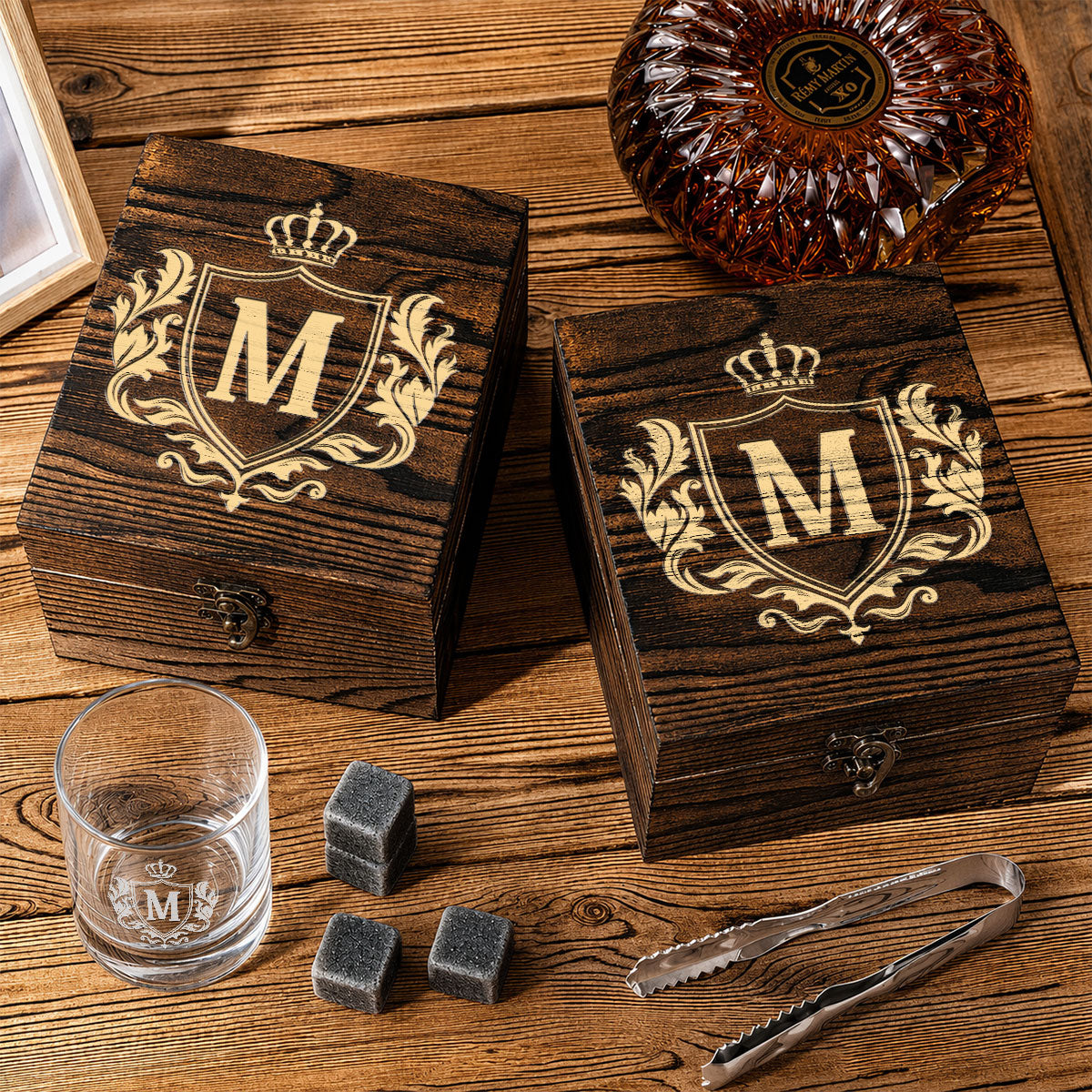 Thanks For All The Orgasms - Personalized Whiskey Glass Set