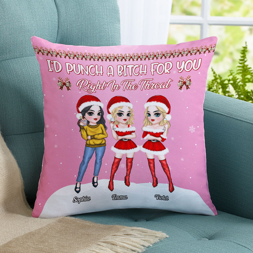 Right In The Throat - Personalized Pillow