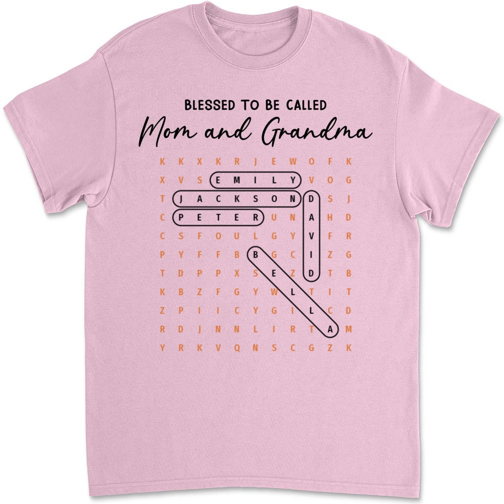 Custom Mother's Day Gift for Mom & Grandma • Blessed With Endless Family Joy - Personalized Shirt