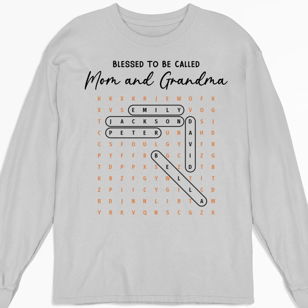 Custom Mother's Day Gift for Mom & Grandma • Blessed With Endless Family Joy - Personalized Shirt