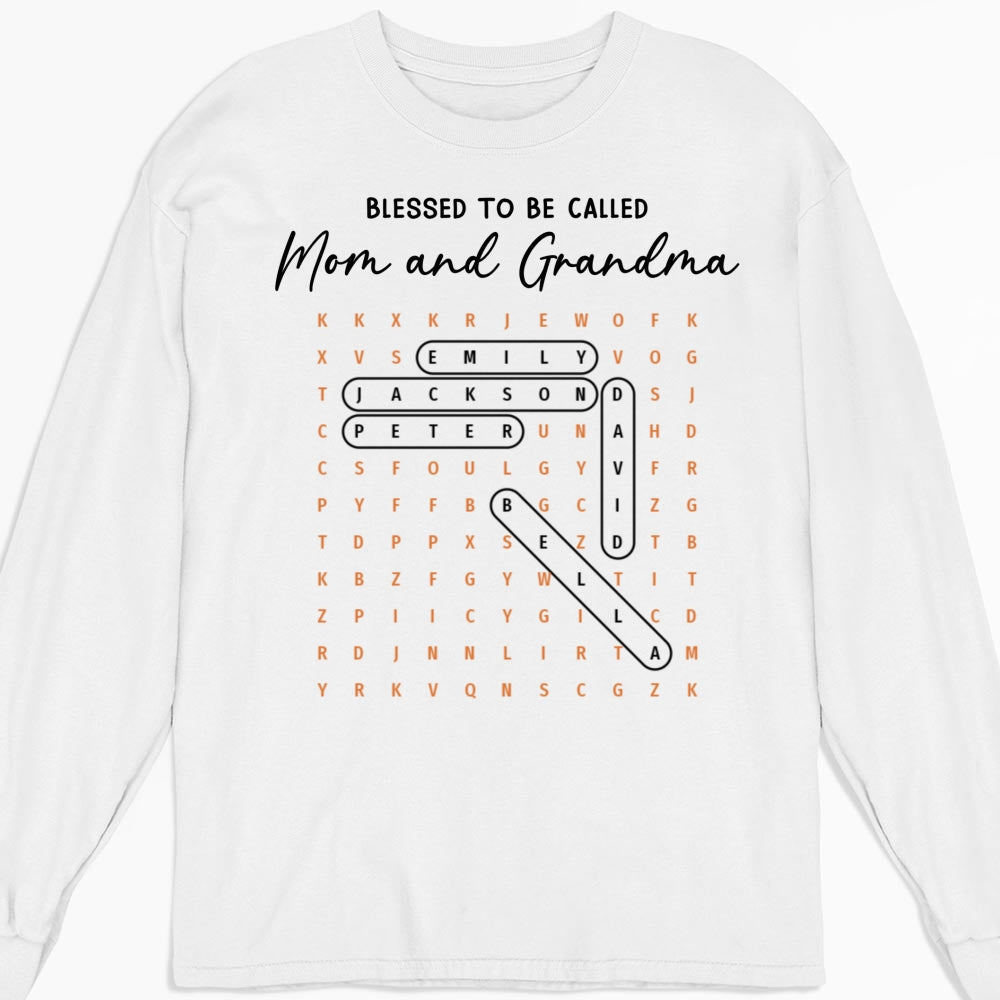 Custom Mother's Day Gift for Mom & Grandma • Blessed With Endless Family Joy - Personalized Shirt