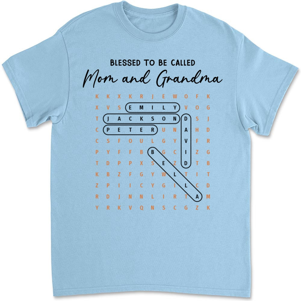Custom Mother's Day Gift for Mom & Grandma • Blessed With Endless Family Joy - Personalized Shirt
