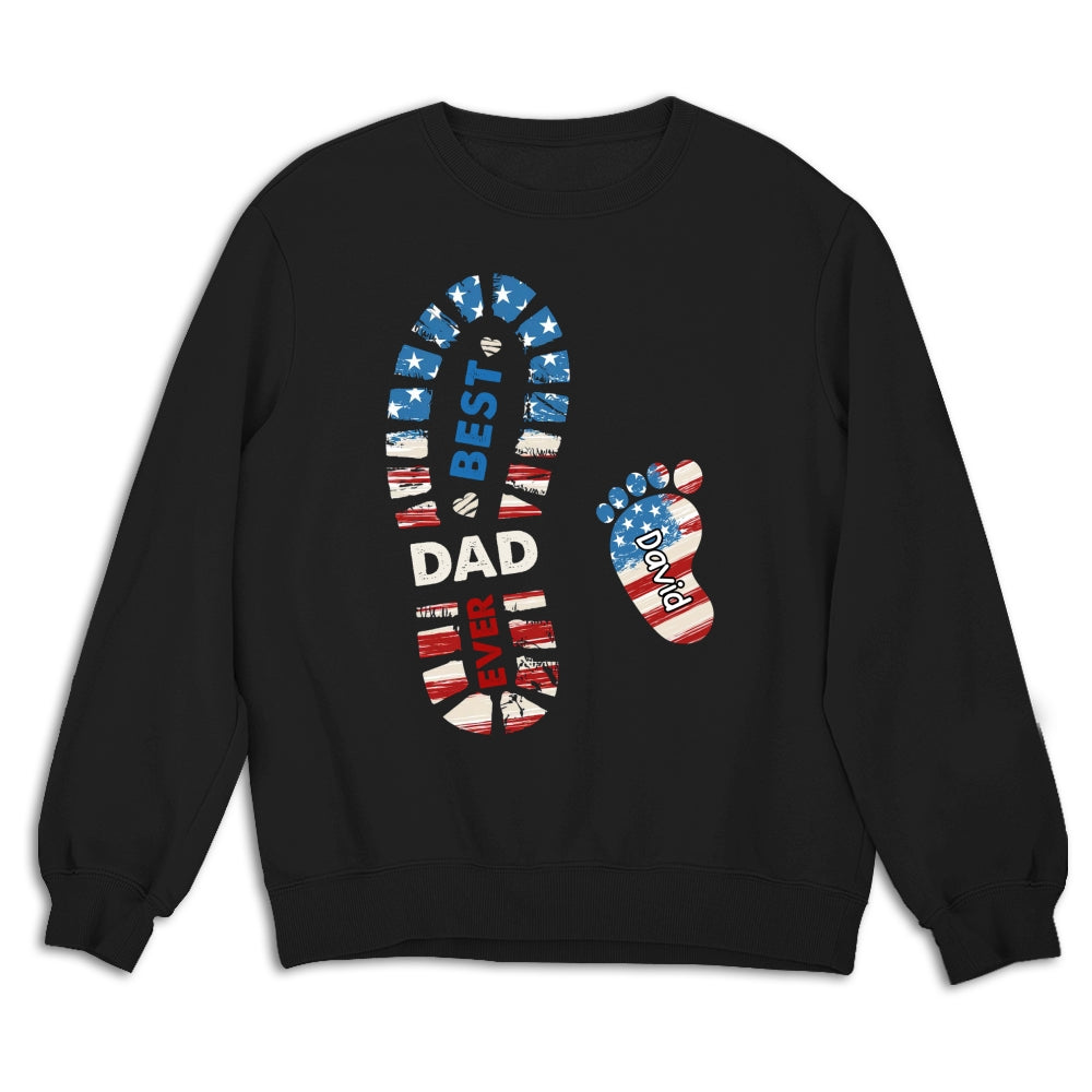Custom Father's Day, Special Gift for Dad & Grandpa • Best Dad Ever 2 - Personalized Shirt