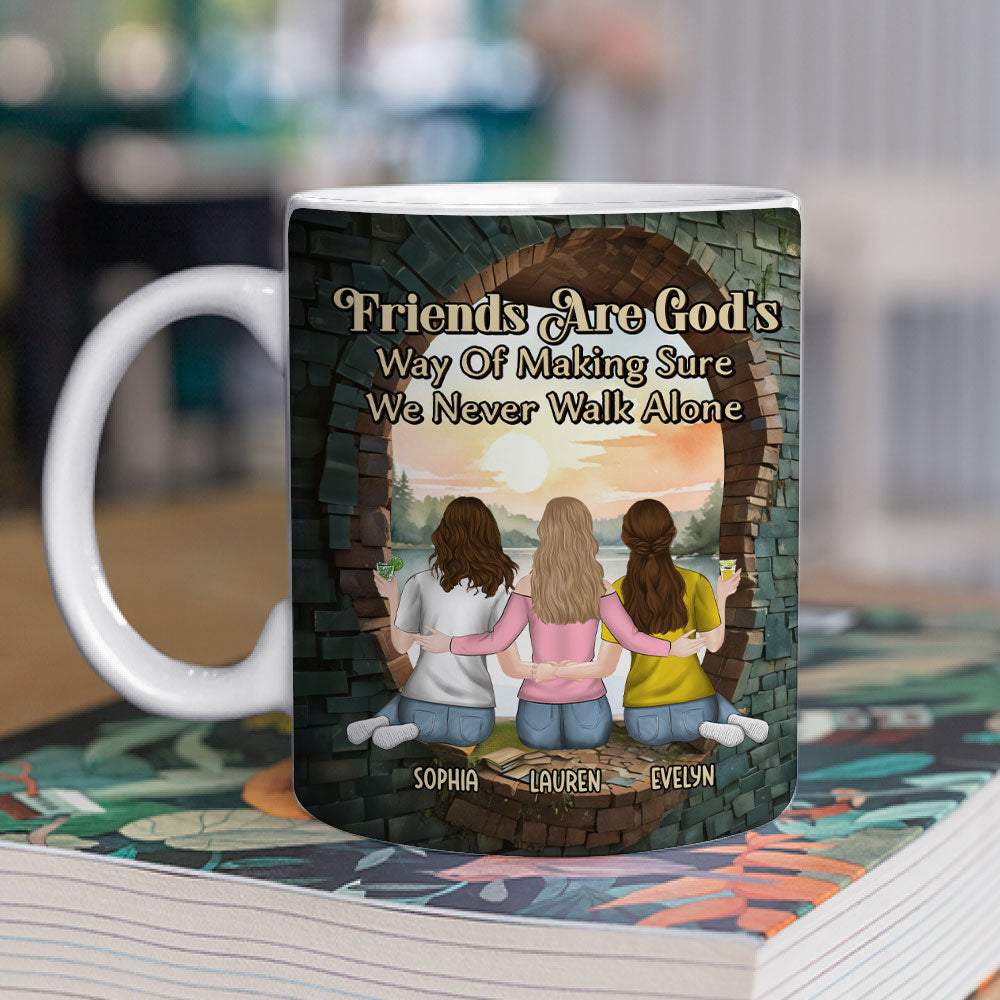 Custom Best Friend, Christmas & Birthday Friendship Keepsake Gift • Friendship On Another Level - Personalized Coffee Mug