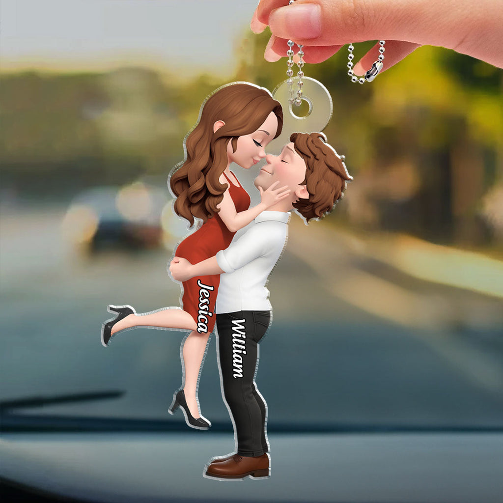 Endless Love - Personalized Car Ornament