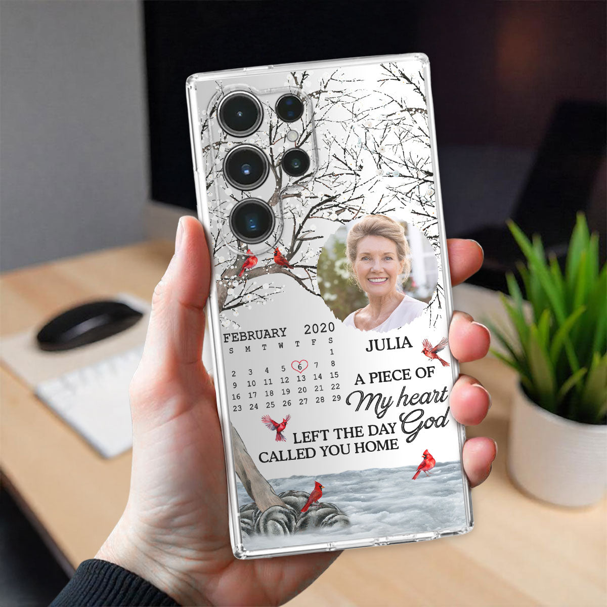 My Heart Changed Forever - Personalized Phone Case