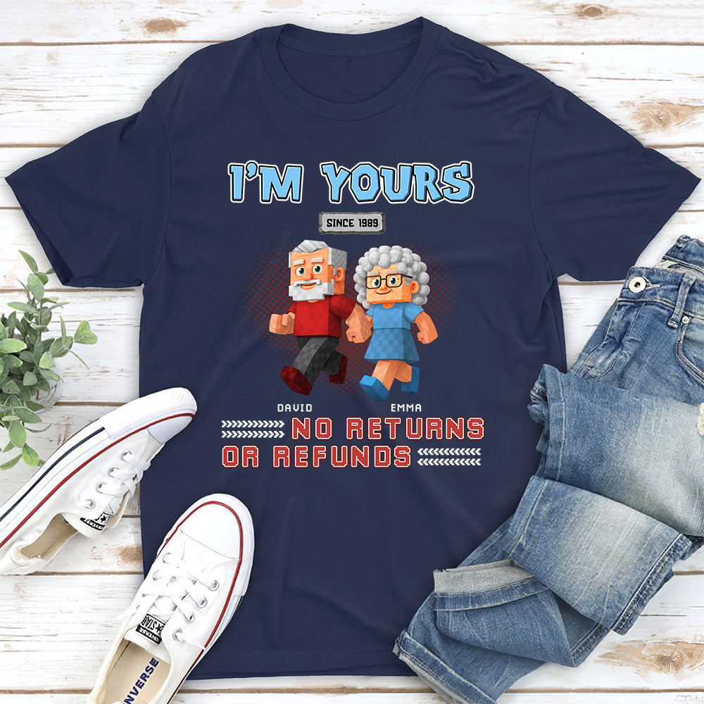 Custom Christmas Anniversary Keepsake Gifts For Husband • I Am Yours - Personalized Shirt
