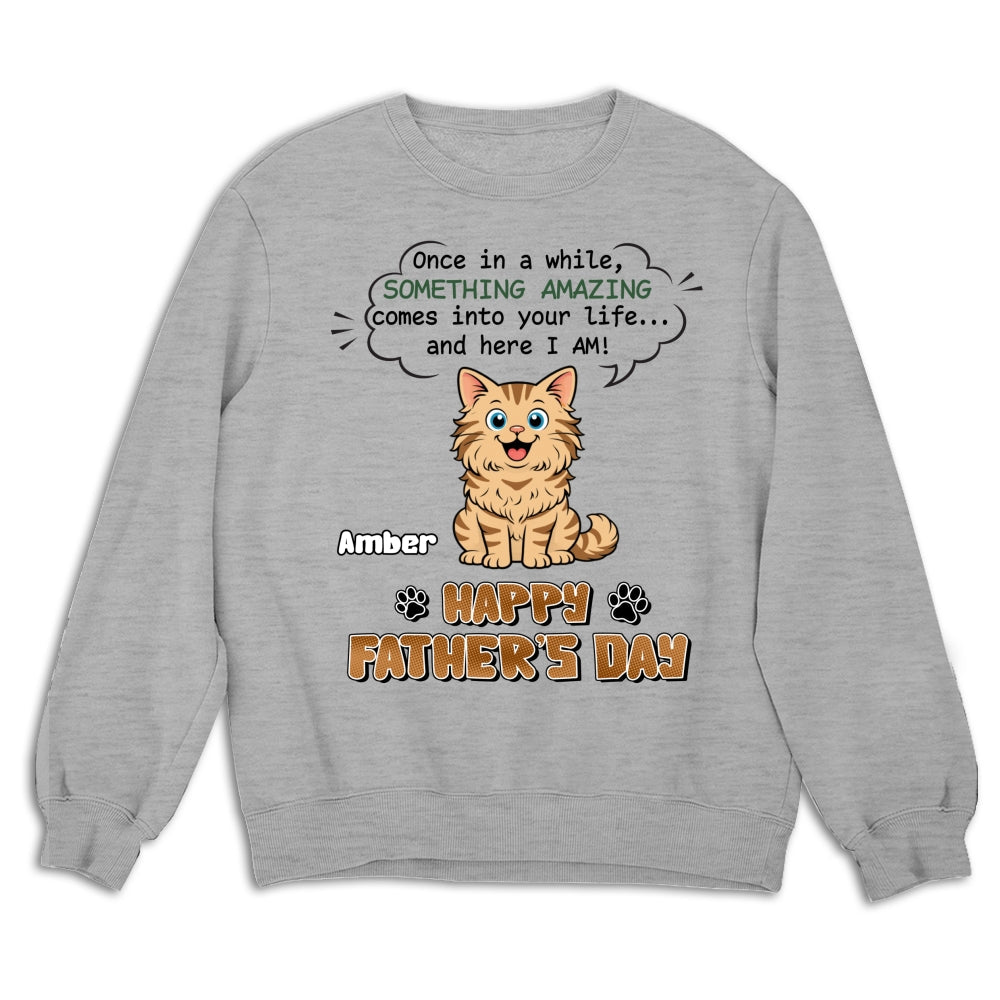 Custom Christmas & Birthday Keepsake Gift • Here Comes Your Amazing Things - Personalized Shirt