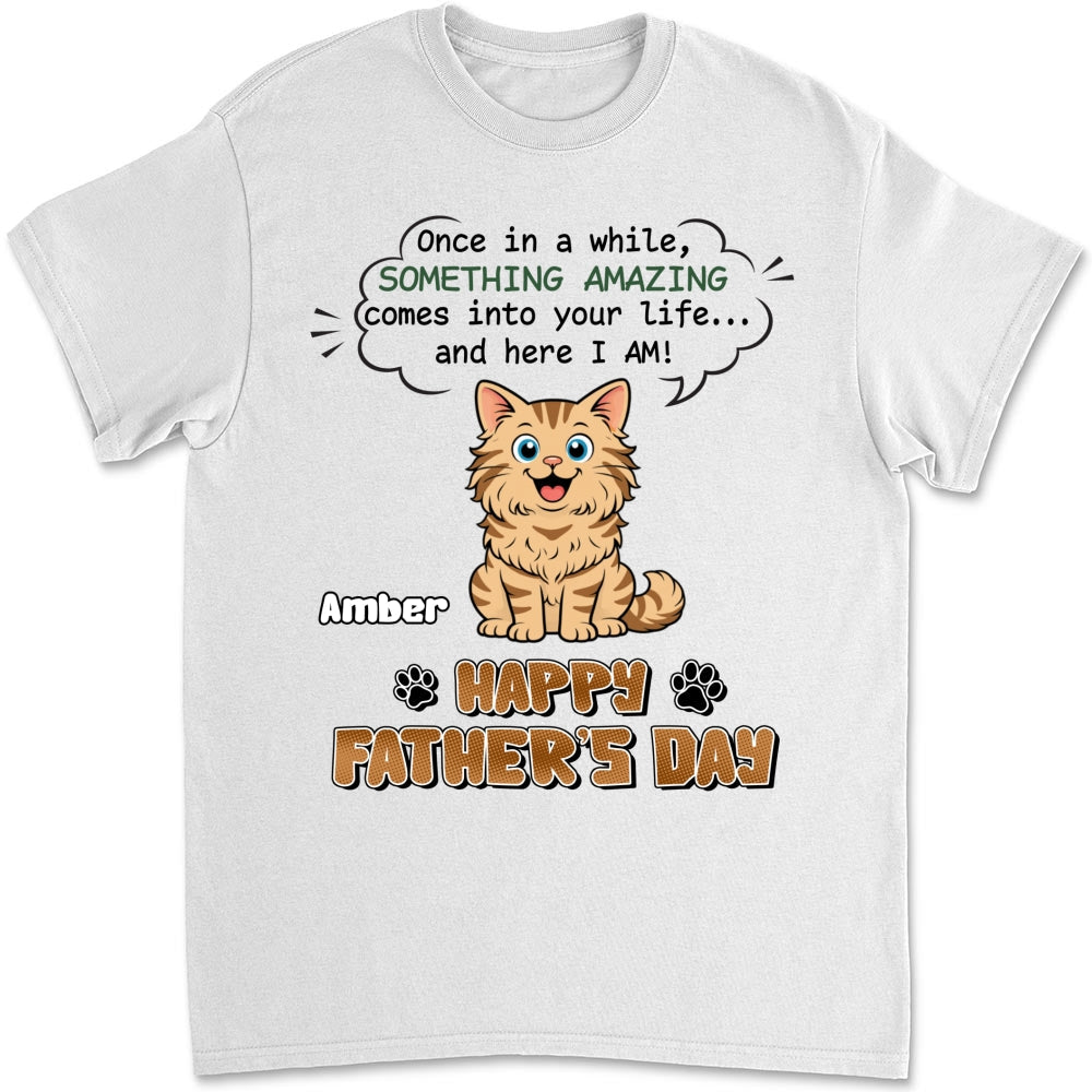 Custom Christmas & Birthday Keepsake Gift • Here Comes Your Amazing Things - Personalized Shirt