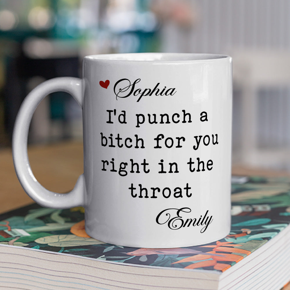 Custom Best Friend, Christmas & Birthday Friendship Keepsake Gift • For My Best Friends - Personalized Coffee Mug