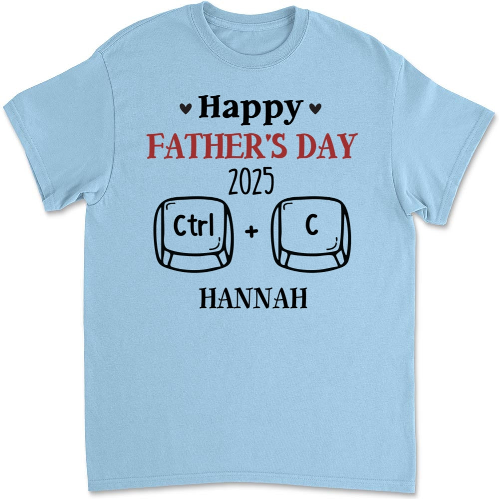 Custom Father's Day, Special Gift for Dad & Grandpa • Father And Baby Matching - Personalized T-shirt And Onesie