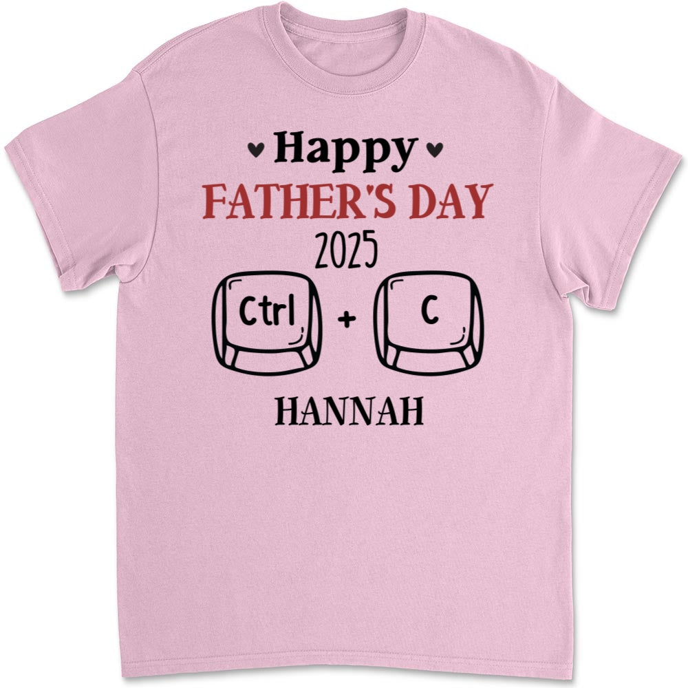 Custom Father's Day, Special Gift for Dad & Grandpa • Father And Baby Matching - Personalized T-shirt And Onesie