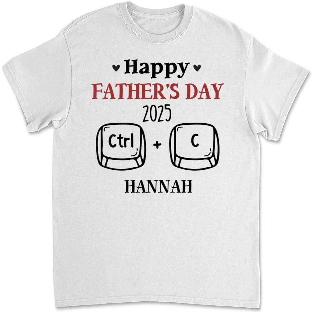Custom Father's Day, Special Gift for Dad & Grandpa • Father And Baby Matching - Personalized T-shirt And Onesie