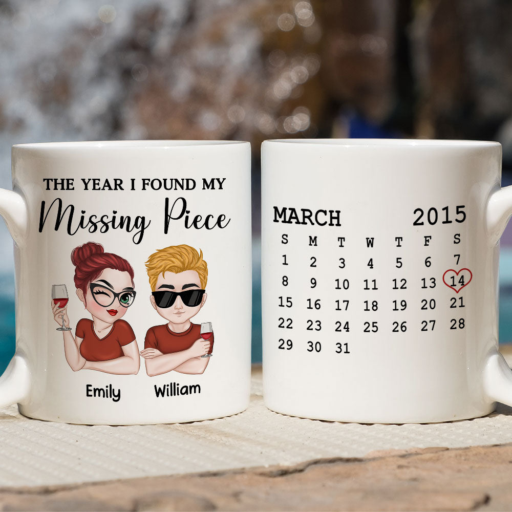 Custom Anniversary Keepsake Gifts For Couple • My Piece - Personalized Coffee Mug