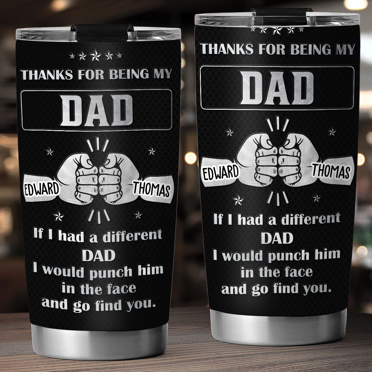 Custom Christmas Birthday Gifts For Brother • Being My Brother - Personalized Tumbler