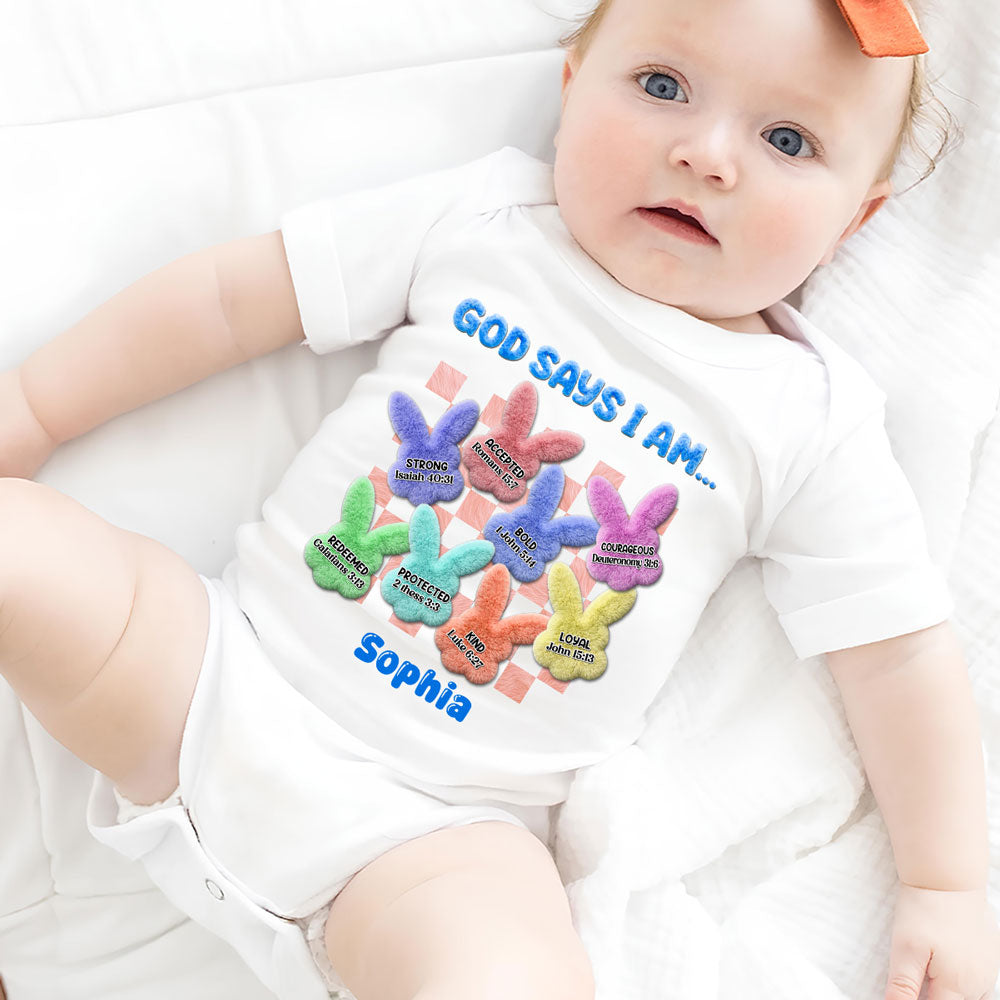 Easter Bible - Personalized Baby Onesie