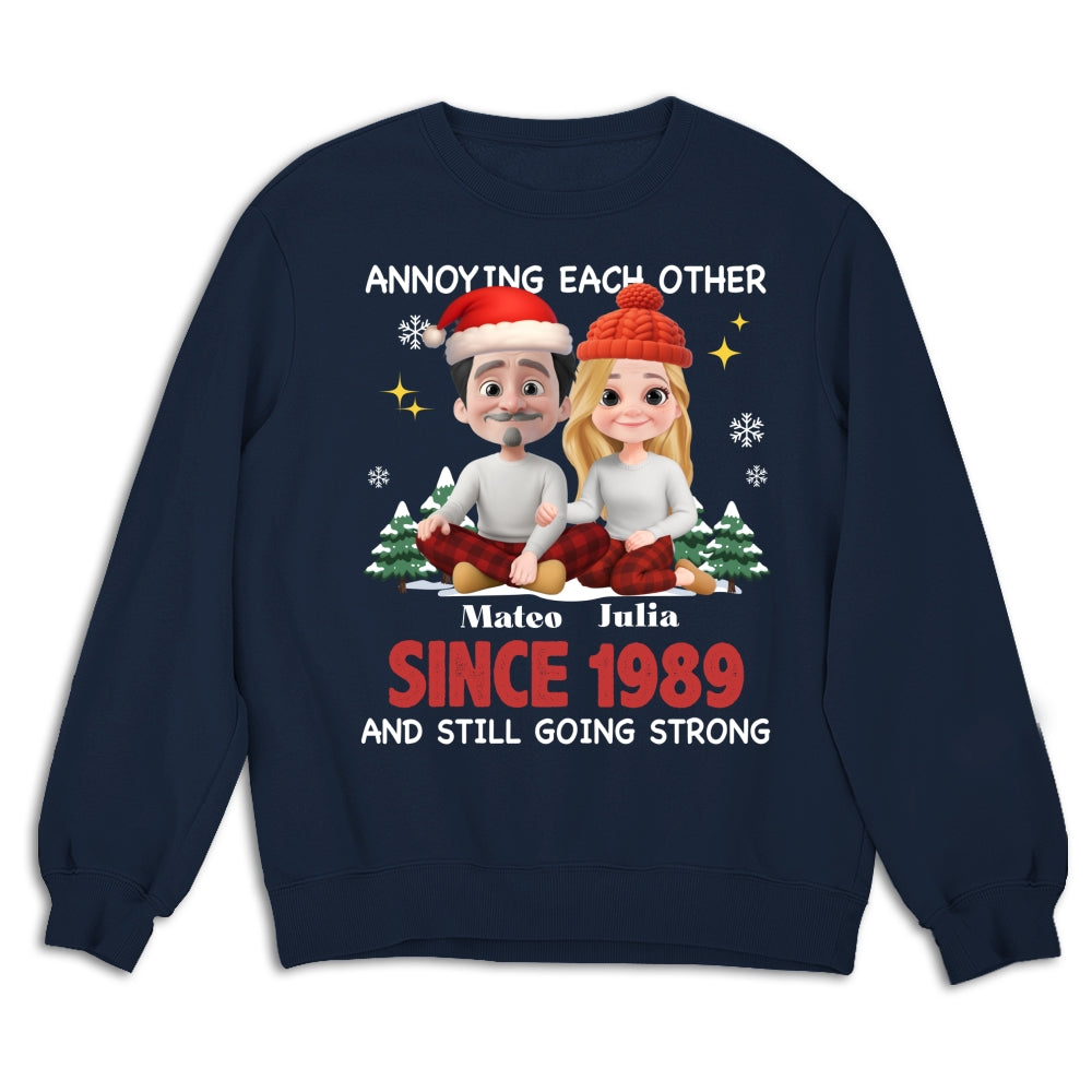 Custom Christmas Anniversary Keepsake Gifts For Husband • Christmas With You - Personalized Shirt