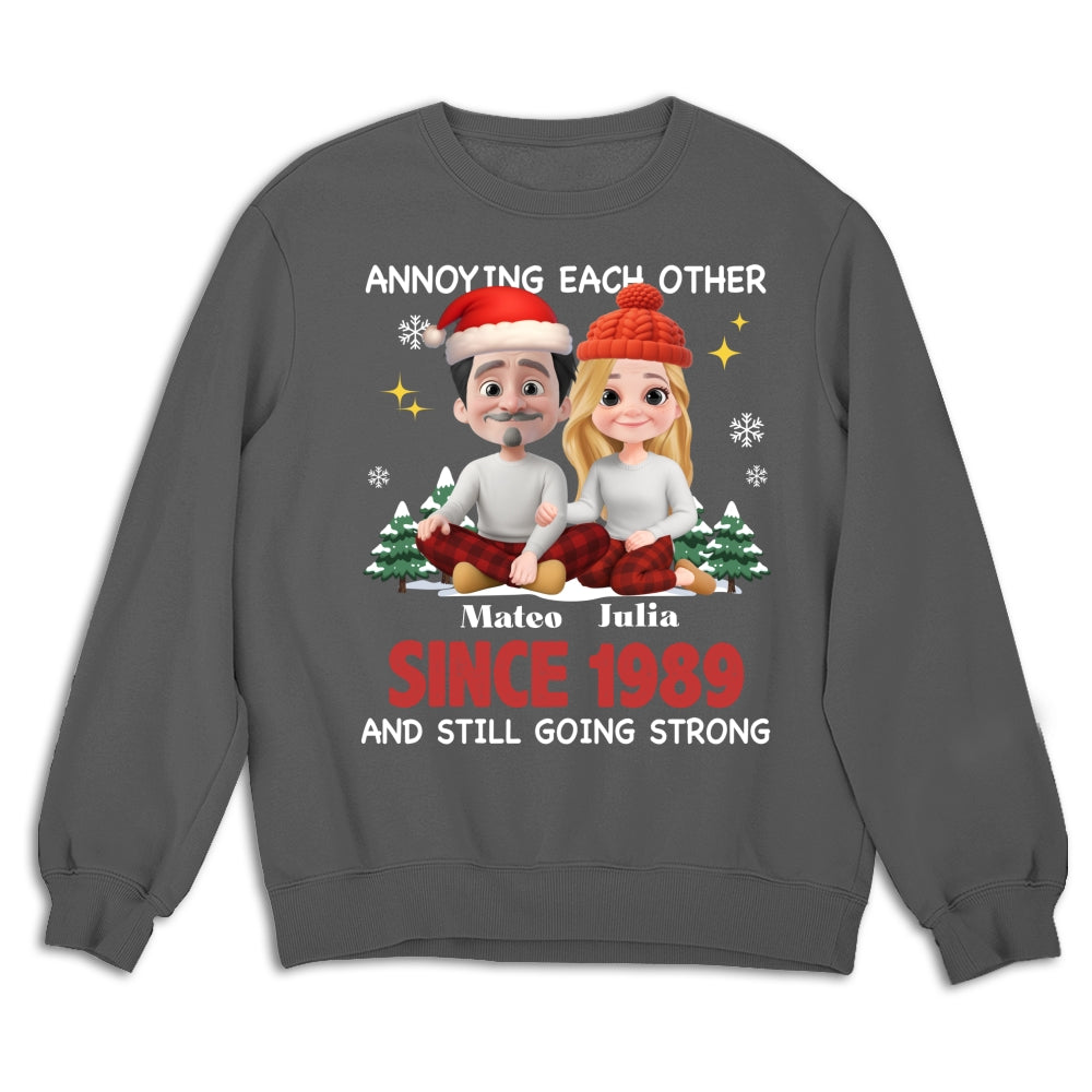 Custom Christmas Anniversary Keepsake Gifts For Husband • Christmas With You - Personalized Shirt