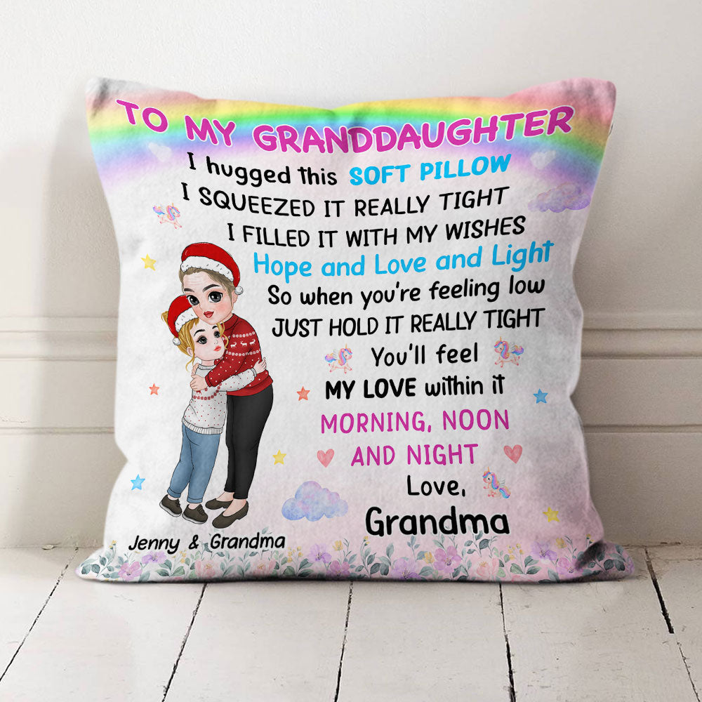 Dear My Beloved Granddaughter - Personalized Pillow