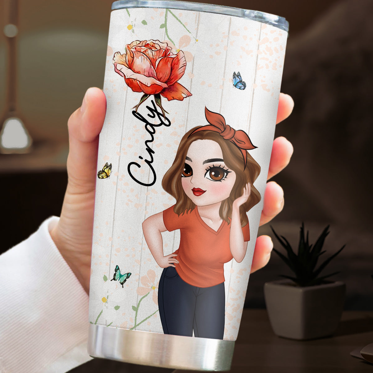 Custom Christmas Birthday Gifts For Daughter • Just Go Forth - Personalized Tumbler