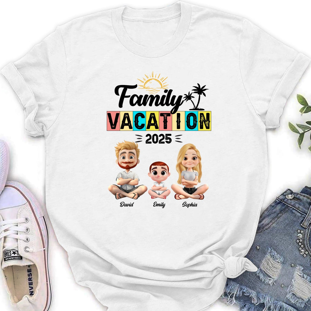 Custom Anniversary Keepsake Gifts For Couple • Our Trip - Personalized Shirt