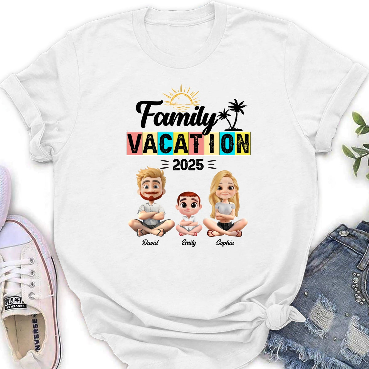 Custom Anniversary Keepsake Gifts For Couple • Our Trip - Personalized Shirt