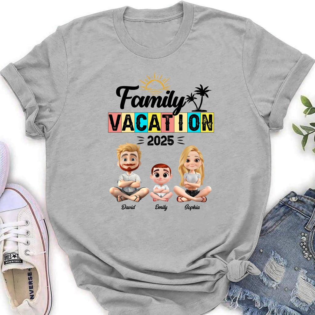 Custom Anniversary Keepsake Gifts For Couple • Our Trip - Personalized Shirt