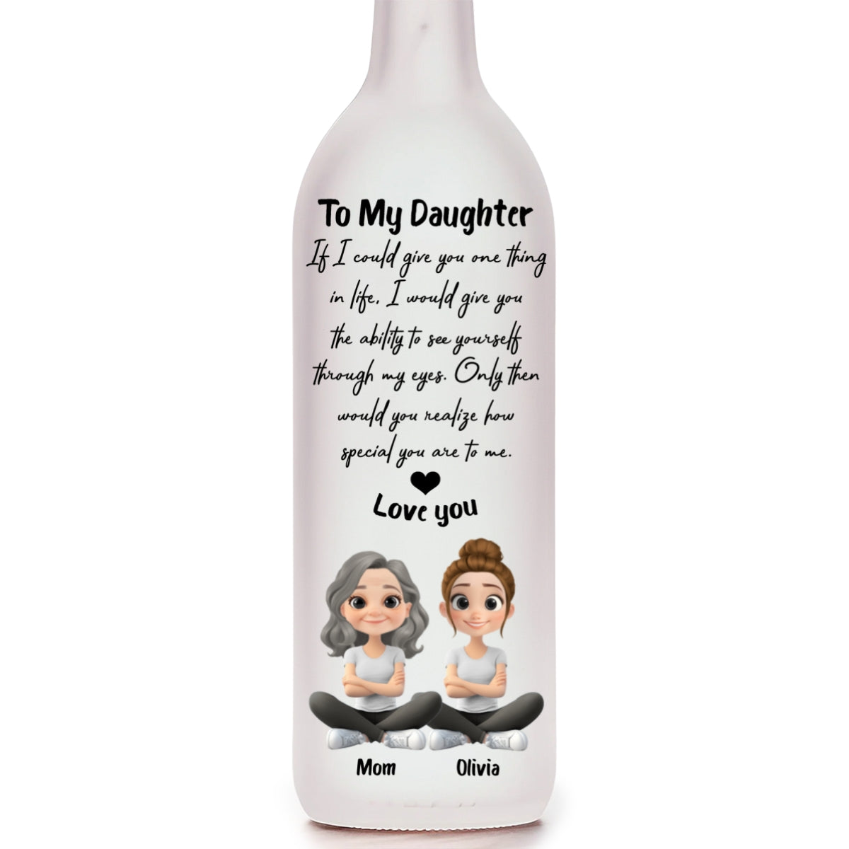 How Special You Are - Personalized Bottle Lamp