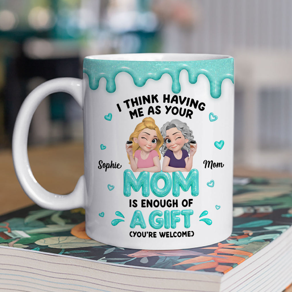 Custom Christmas & Birthday Gift for Daughter • Forever My Girl - Personalized Coffee Mug