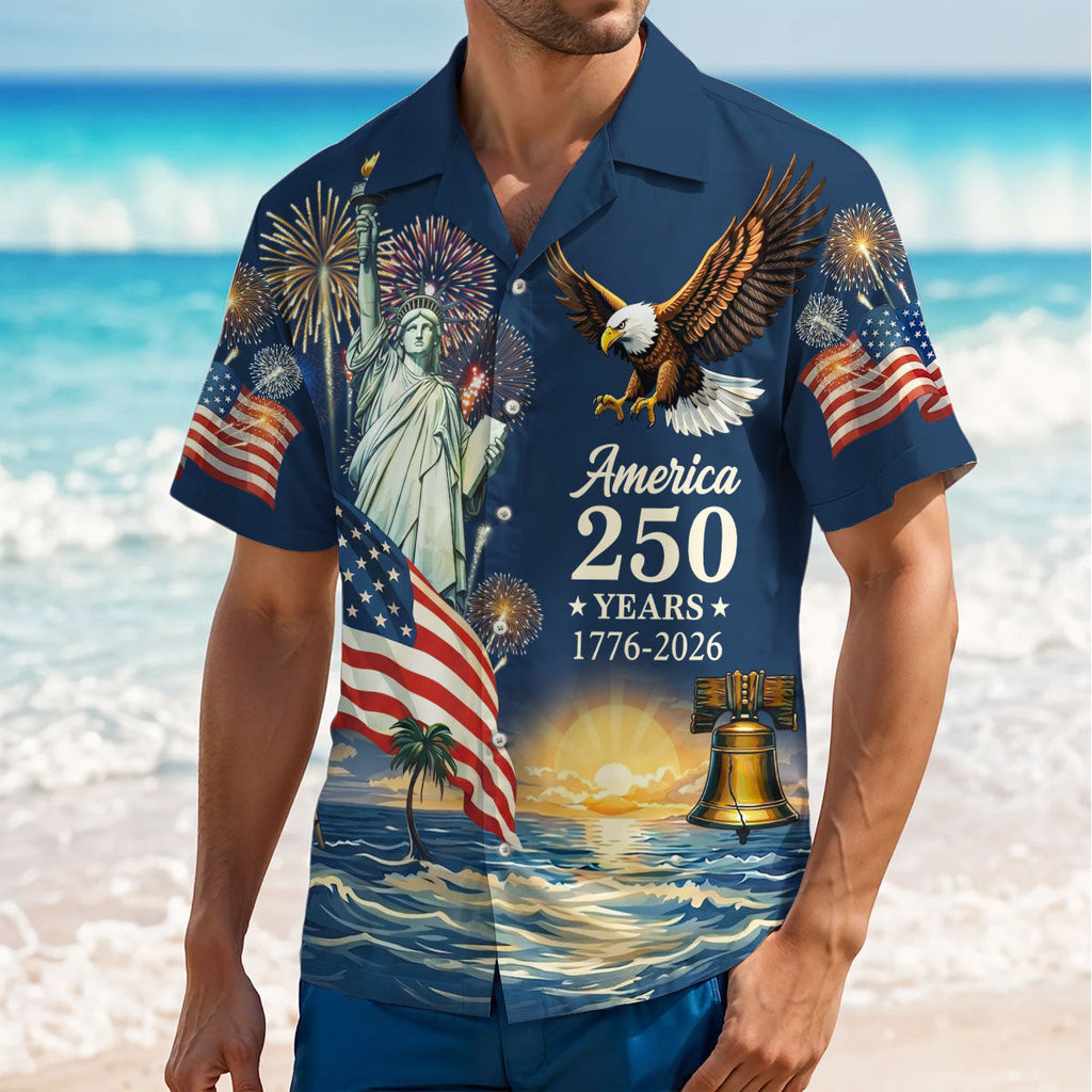 250th Anniversary USA - Personalized Hawaiian Shirt