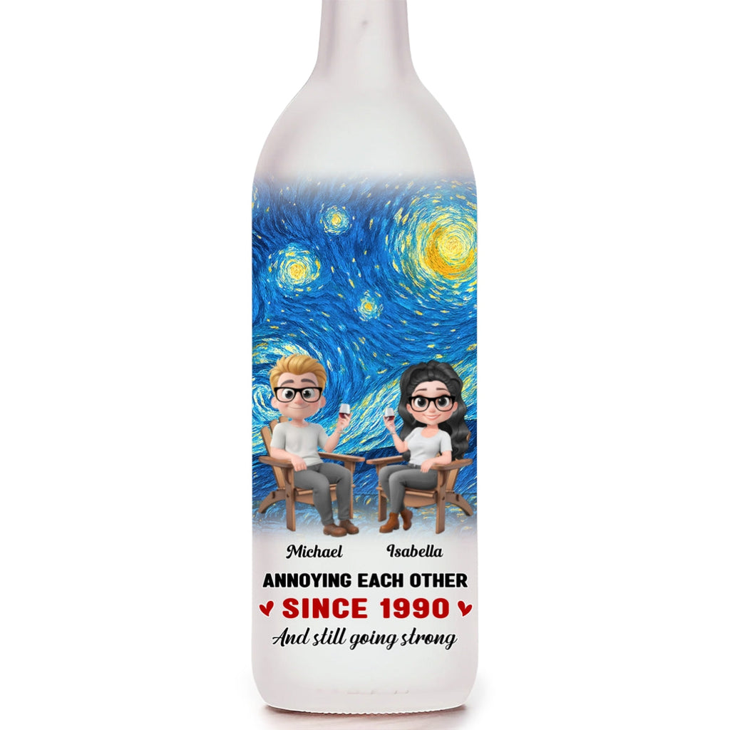Keep This Love For Years - Personalized Bottle Lamp