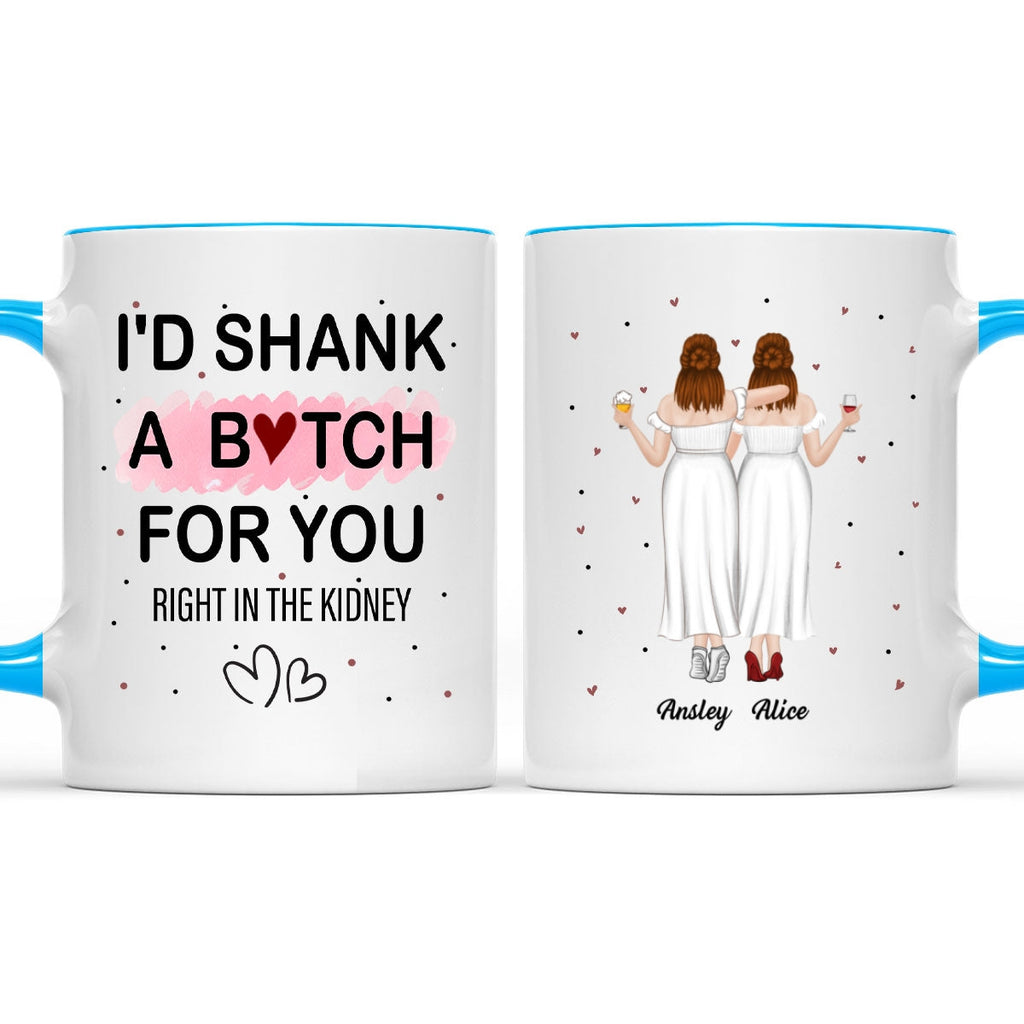 Custom Best Friend, Christmas & Birthday Friendship Keepsake Gift • Best Friend Ever - Personalized Accent Mug