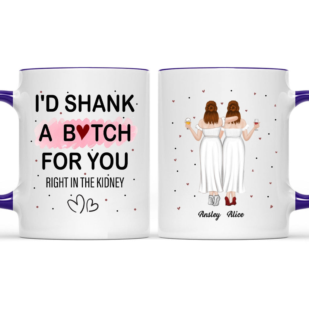 Custom Best Friend, Christmas & Birthday Friendship Keepsake Gift • Best Friend Ever - Personalized Accent Mug