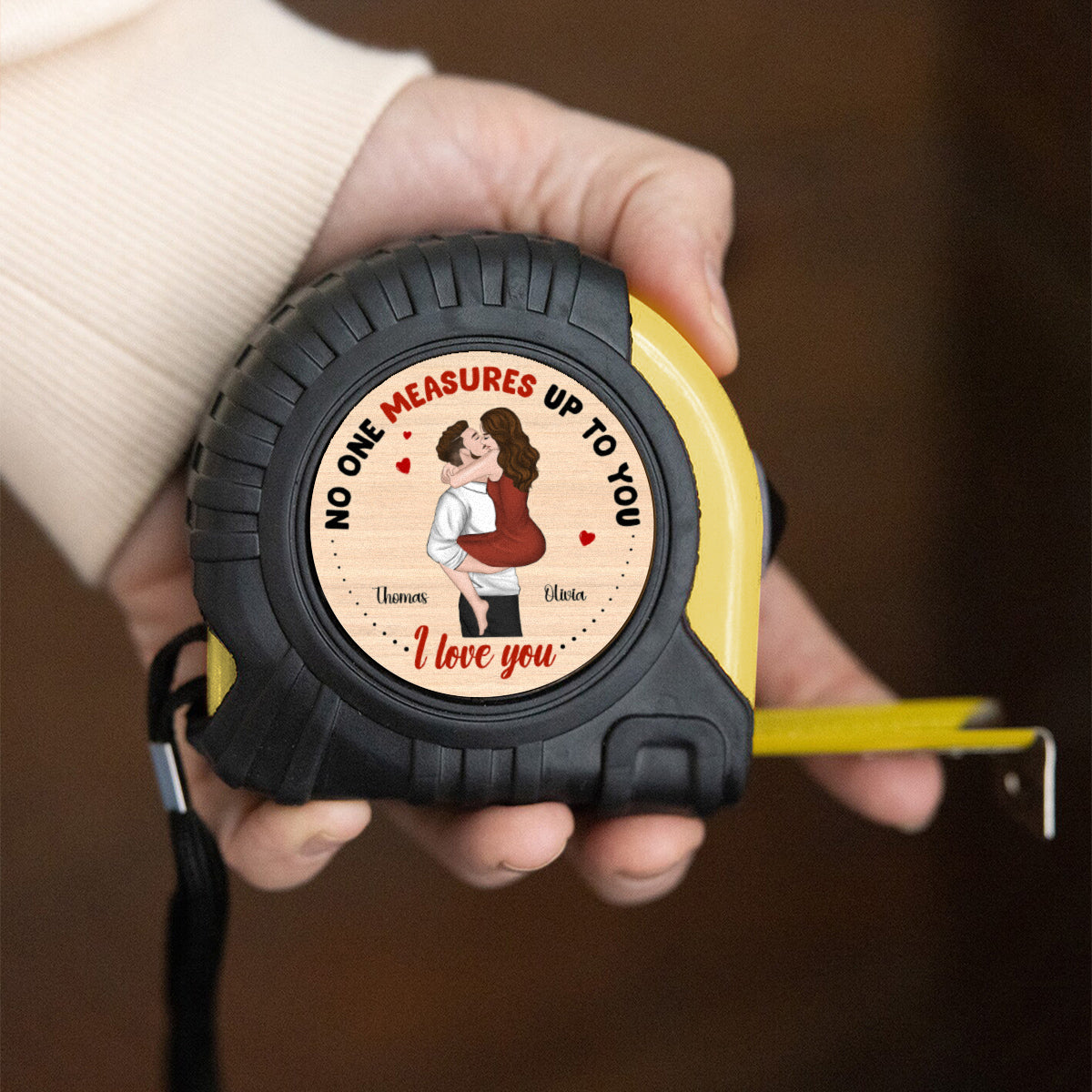 Measure Up To You Man - Personalized Tape Measure