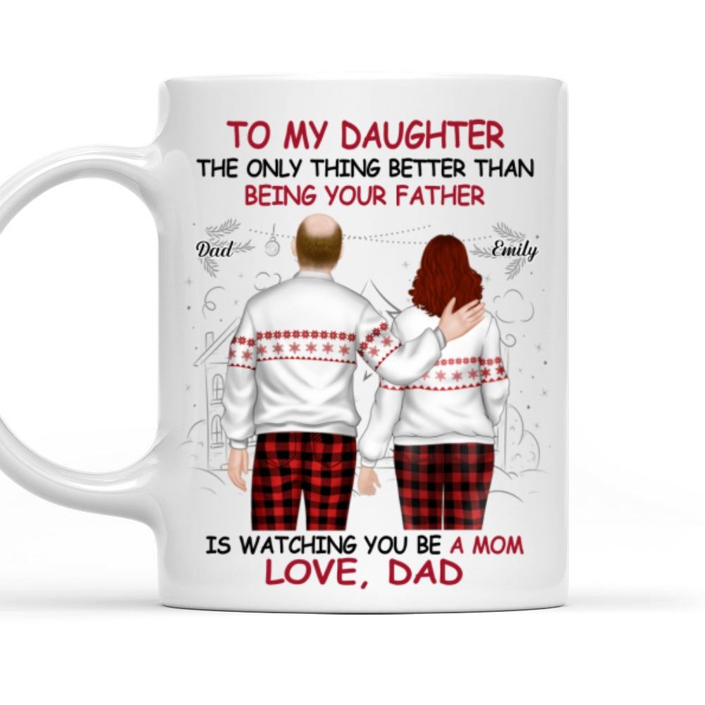 Custom Christmas & Birthday Gift for Daughter • The Greatest Gift - Personalized Coffee Mug