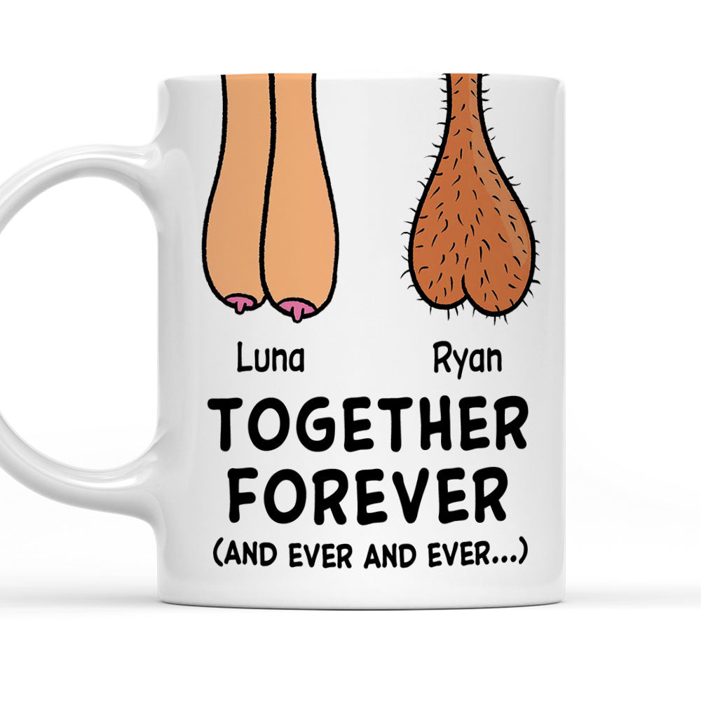 Custom Anniversary Keepsake Gifts For Couple • Together Forever - Personalized Coffee Mug
